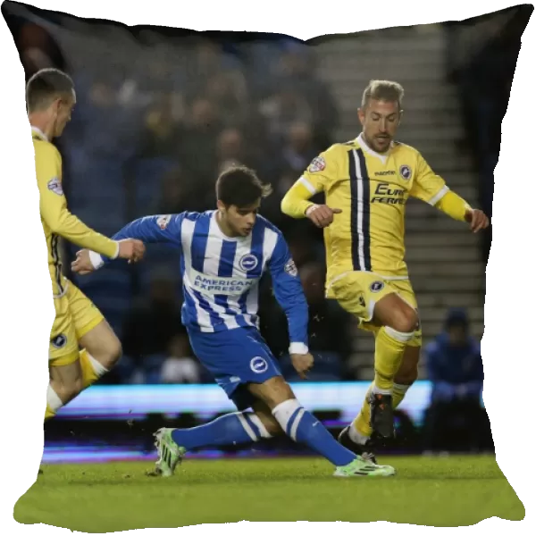 Joao Teixeira in Action: Brighton and Hove Albion vs. Millwall (12DEC14)