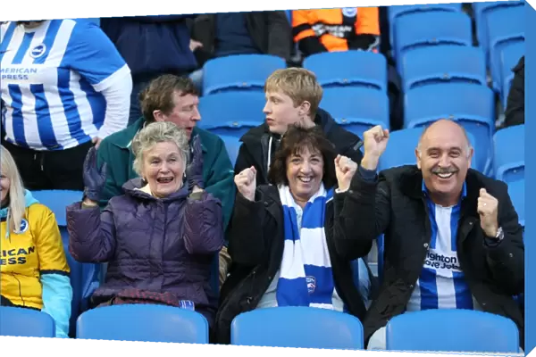 Brighton and Hove Albion FC: Unwavering Support Against AFC Bournemouth (10APR15)
