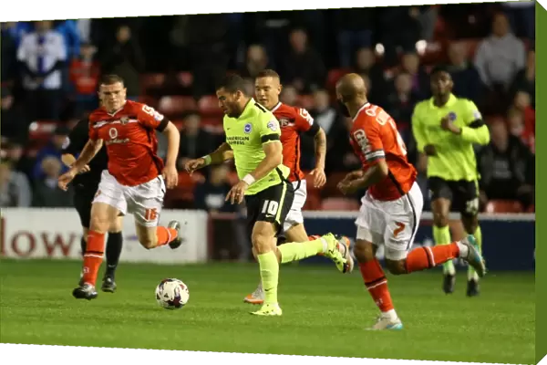 Brighton and Hove Albion's Battle at Walsall: Capital One Cup Clash, 25 August 2015 (Walsall 25AUG15)