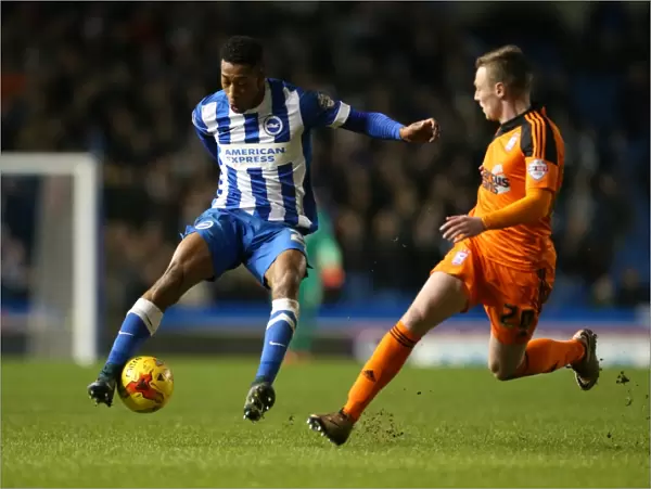 Brighton and Hove Albion vs Ipswich Town: A Championship Battle at the American Express Community Stadium (29DEC15)