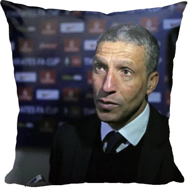 Chris Hughton's Post-Match Interview: Brighton and Hove Albion Advance in FA Cup after Hull City Draw (09 JAN 2016)