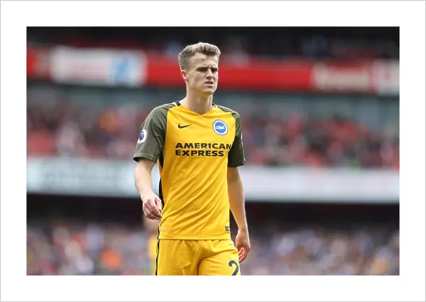 Solly March in Action: Arsenal vs. Brighton and Hove Albion, Premier League (1st October 2017)