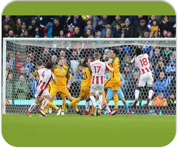 Intense Premier League Showdown: Stoke City vs. Brighton and Hove Albion (10FEB18)