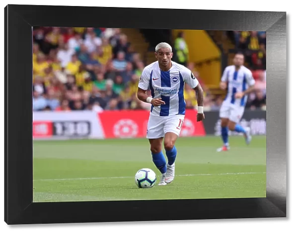 Anthony Knockaert: In Action for Brighton and Hove Albion vs. Watford, Premier League (11th August 2018)
