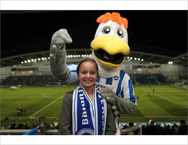 Brighton & Hove Albion's Gully: Embracing His Loyal Fans