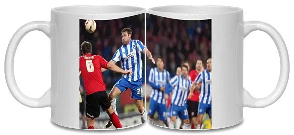 Brighton & Hove Albion vs. Cardiff City (Away) - 19-02-2013: 2012-13 Season Away Game