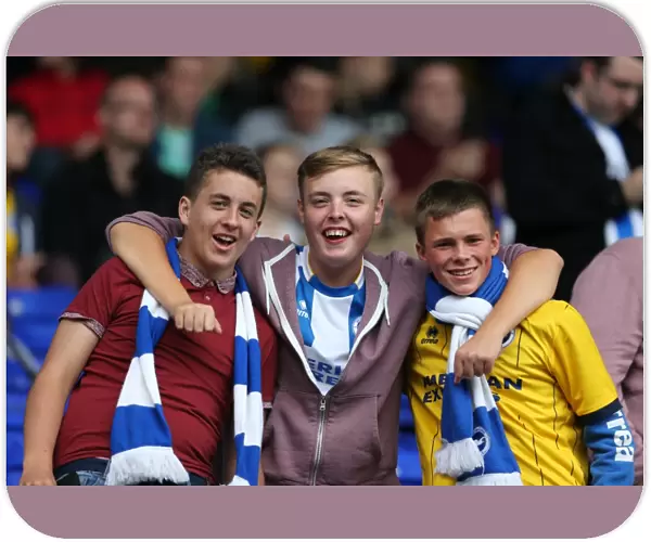 Brighton & Hove Albion Away Day Crowd: Birmingham City (2013-14)