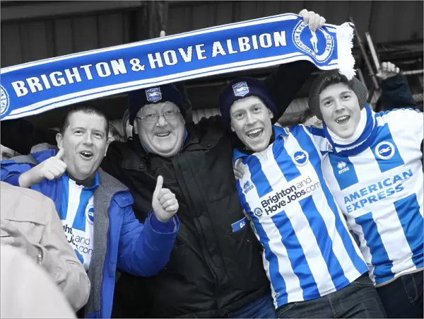 Electric Atmosphere: Wigan Athletic Away Day, Brighton and Hove Albion FC 2013-14