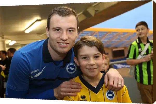 Young Brighton & Hove Albion FC Players at 2013 Christmas Party