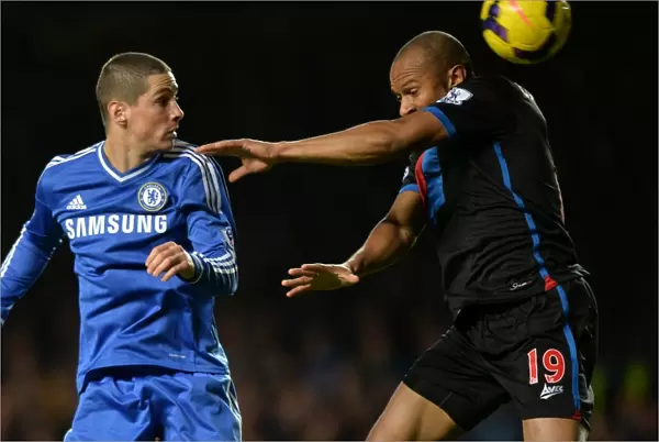 Battle for the Ball: Torres vs. Gabbidon - Chelsea vs. Crystal Palace, Premier League (December 14, 2013)