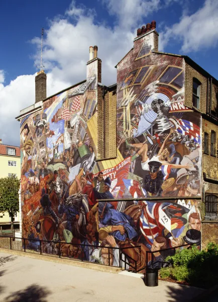 Battle of Cable Street mural K031532