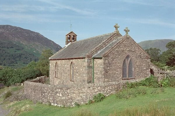 Church of St James. Parish Church in the picturesque setting of Buttermere, Cumbria