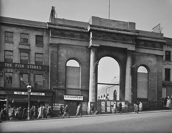 Market Hall, Birmingham, 1941 AA42  /  00726
