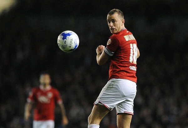 Aaron Wilbraham of Bristol City in Action Against Brighton, 2015 Sky Bet Championship