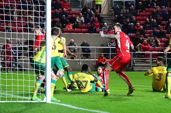 Bailey Wright Scores the Winning Goal: Bristol City vs. Norwich City, 07-03-2017