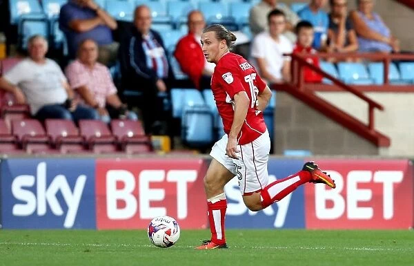 Bristol City's Luke Freeman Charges Forward in EFL Cup Clash Against Scunthorpe United