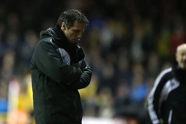 Gianfranco Zola's Disappointment: Bristol City's Championship Victory Over Watford (January 29, 2013)