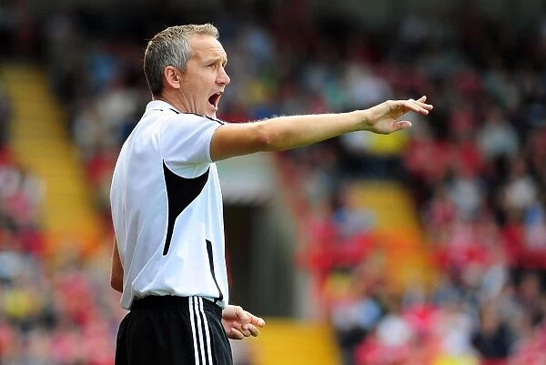 Keith Millen and Bristol City Face Portsmouth in 2011 Championship Clash at Ashton Gate Stadium