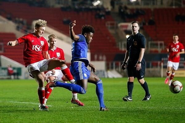 Menayese vs Andrews: Intense Clash between Young Stars in FA Youth Cup Match at Ashton Gate
