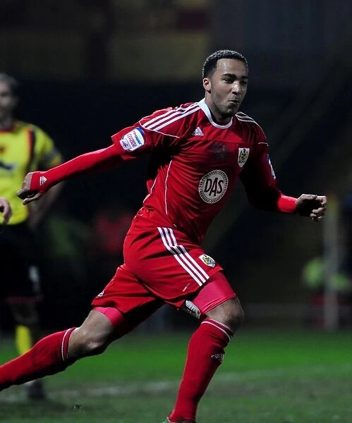 Nicky Maynard's Dramatic Equalizer: A Thrilling Moment for Bristol City in the Championship (22 / 02 / 2011 - Watford vs. Bristol City)