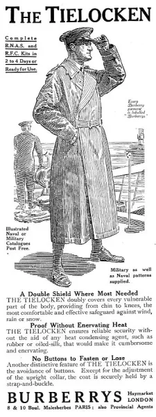 World War Tielocken Coat Burberry Hot Tielocken Burberry Cheap