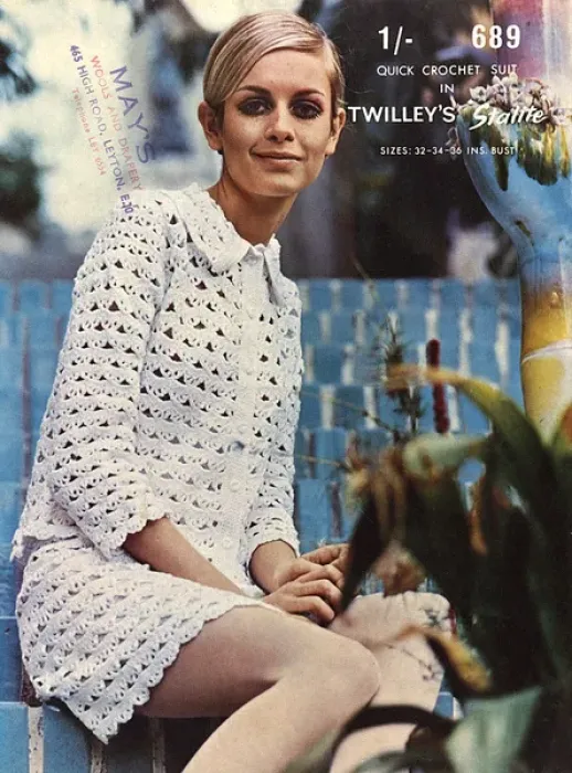 crochet 60s dress 60s crochet mini dress : r/VintageFashion