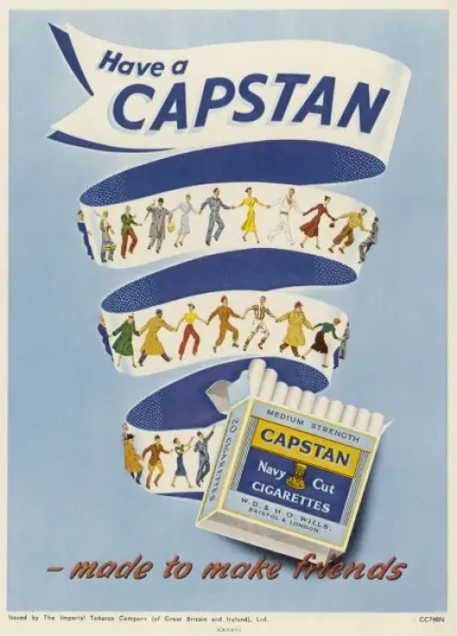capstan cigarettes The Untold Story of Capstan: Britain's Roughest Cigarette Ever Made Vintage Style Metal Sign Capstan