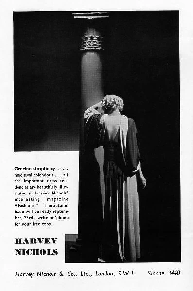 Advert for Harvey Nichols, 1935