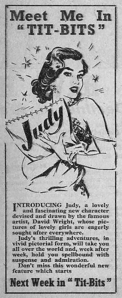 Advertisement for Judy, featured in Tit-Bits