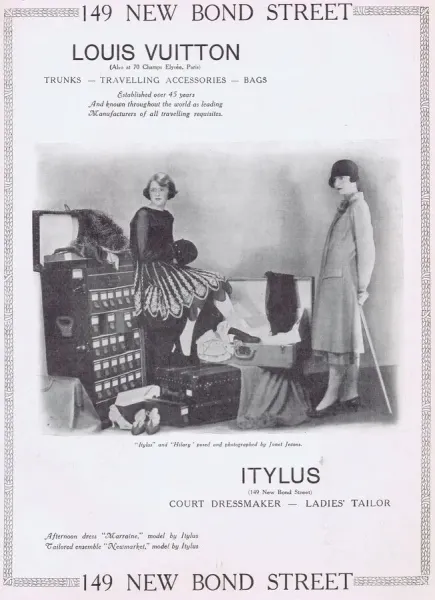 LOUIS VUITTON vintageポスター 1930 広告＞ Louis Vuitton ルイ