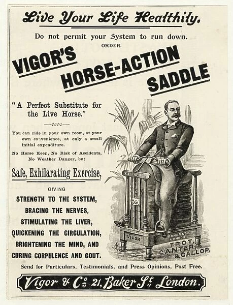 Advert  /  Vigor Saddle 1896