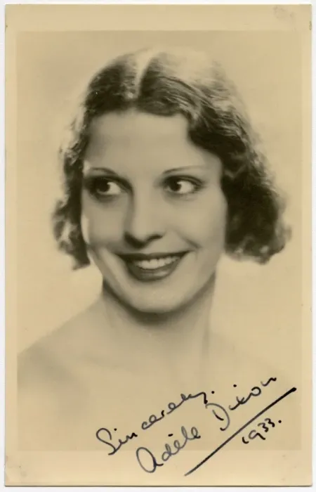 Framed Print : Adele Dixon Print, 1933 Framed Print : Adele Dixon Print, 1933