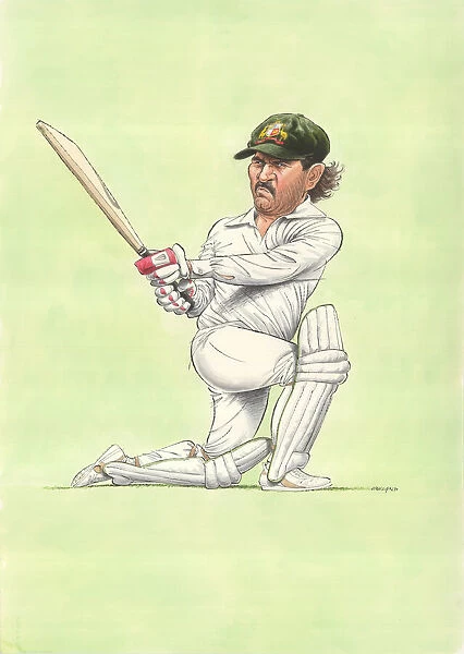 Allan Border Australian Cricketer Date: 1970s 1980s