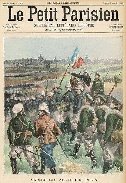 Allies advance on Peking during the Boxer Rebellion