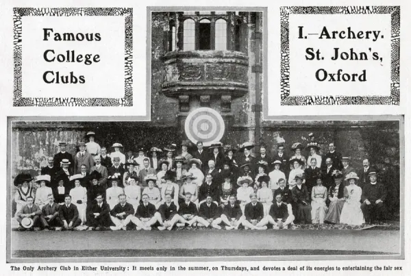 The Archery Club, St. Johns Collge, Oxford University