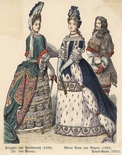 Aristocratic Dress 1694