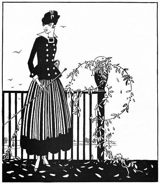 Art deco illustration, 1915