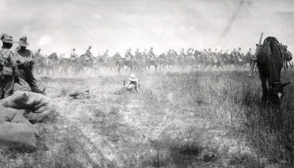 Australian troops, Second Battle of Gaza, WW1
