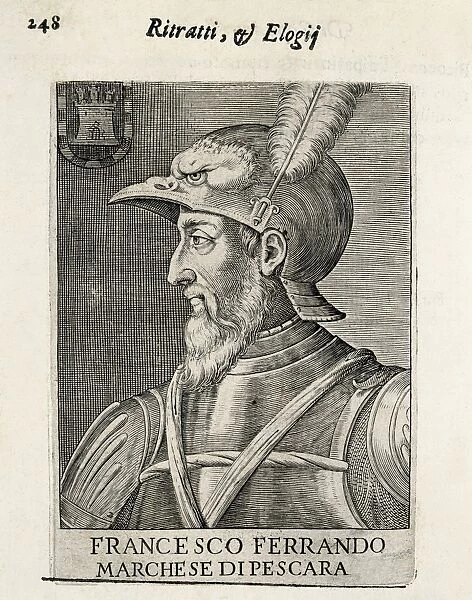 AVALOS, Fernando Francisco (1490-1546). Spanish