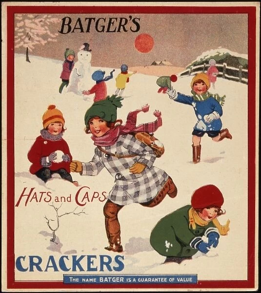 Batgers Hat and Caps Crackers