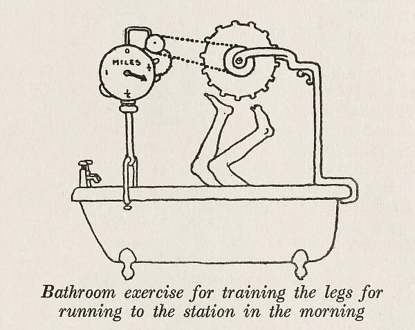 Bathroom exercise  /  W H Robinson