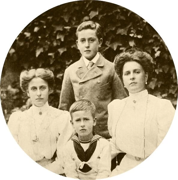 Battenberg children. The four children of Prince Louis of Battenberg
