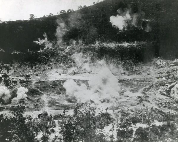 Battlefield in Champagne, France, WW1