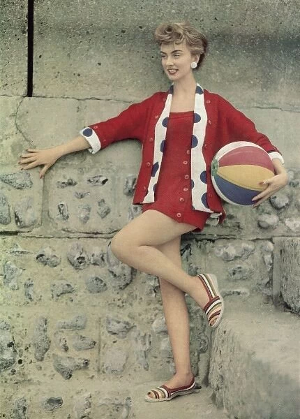 Beachwear Fashion, 1955