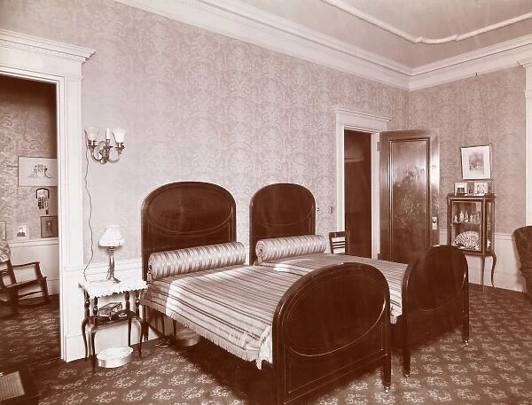 Bedrooms. Bedroom with two twin beds visible