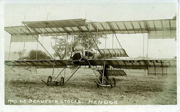 Biplane - First Aerial Post from Hendon to Windsor, Hendon