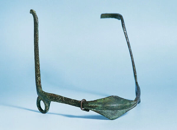 Bridle of horse. Bronze. Roman. From Valladolid. Episcopal M