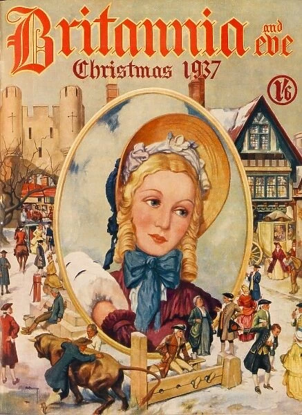 Britannia and Eve Christmas cover 1937