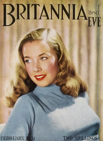 Britannia and Eve front cover, February 1951