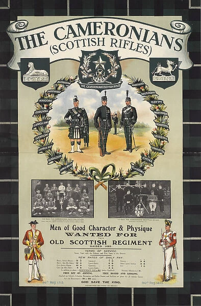 British Military Recruitment Poster - WW1